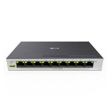Nexxt VertexV900P 9-Port Professional PoE+ Gigabit Desktop Switch (NSW-V900P)